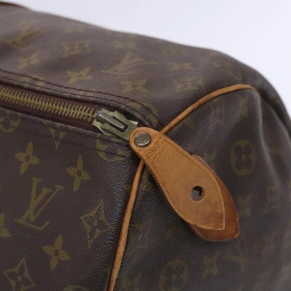 LOUIS VUITTON Monogram Keepall 55 Boston Bag Vintage M41424 LV Auth EC157 - Picture 10 of 16